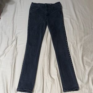 Rag & Bone Studded Black Jean | Size 27